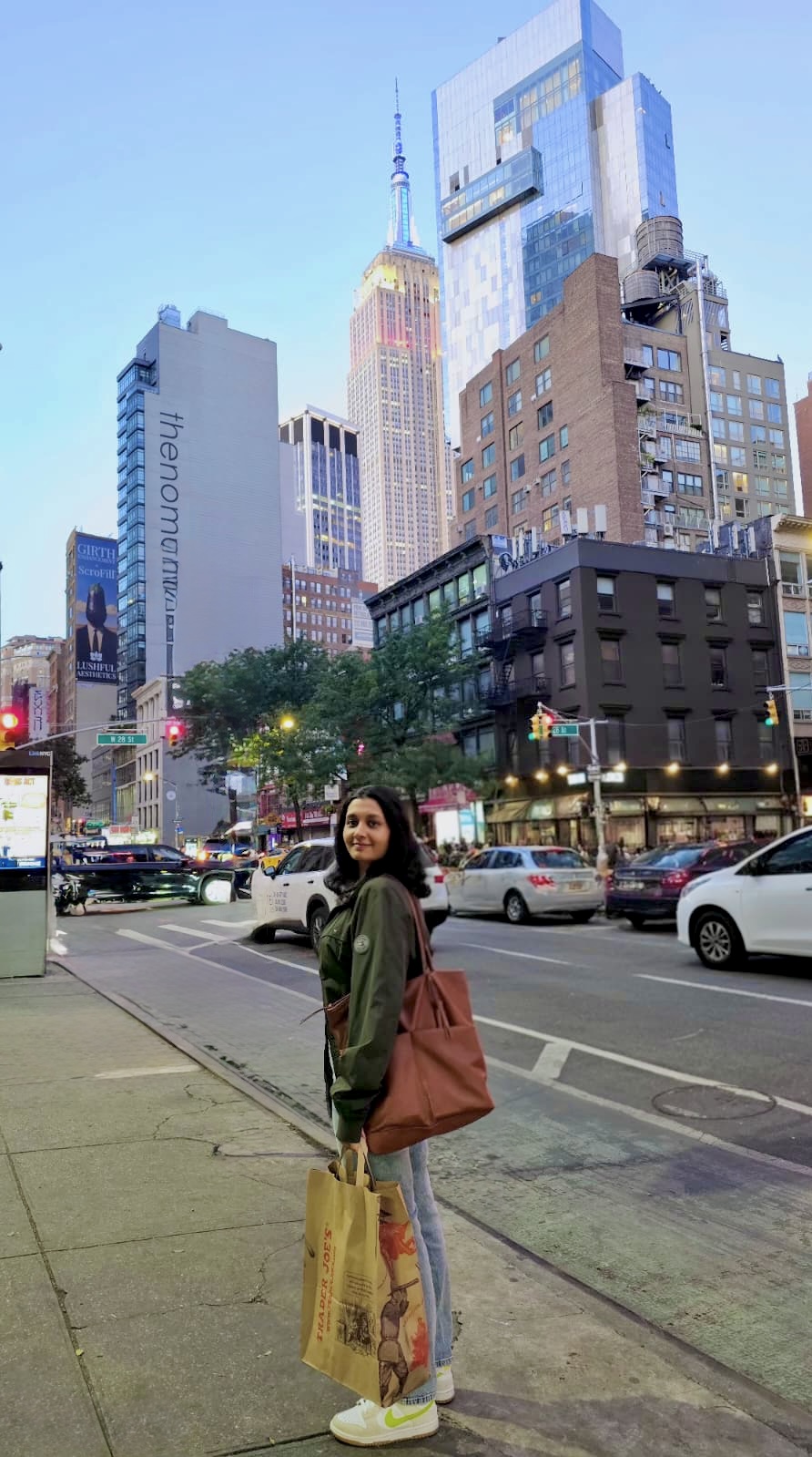Anwesha at work